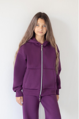 Зіп-худі oversize з капюшоном для дівчат-підлітків